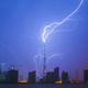 Image for article titled WHOA. A giant lightning bolt just struck the world's tallest building